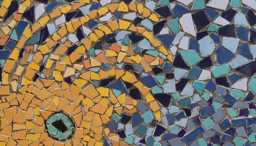 Ideas para mosaicos redondos