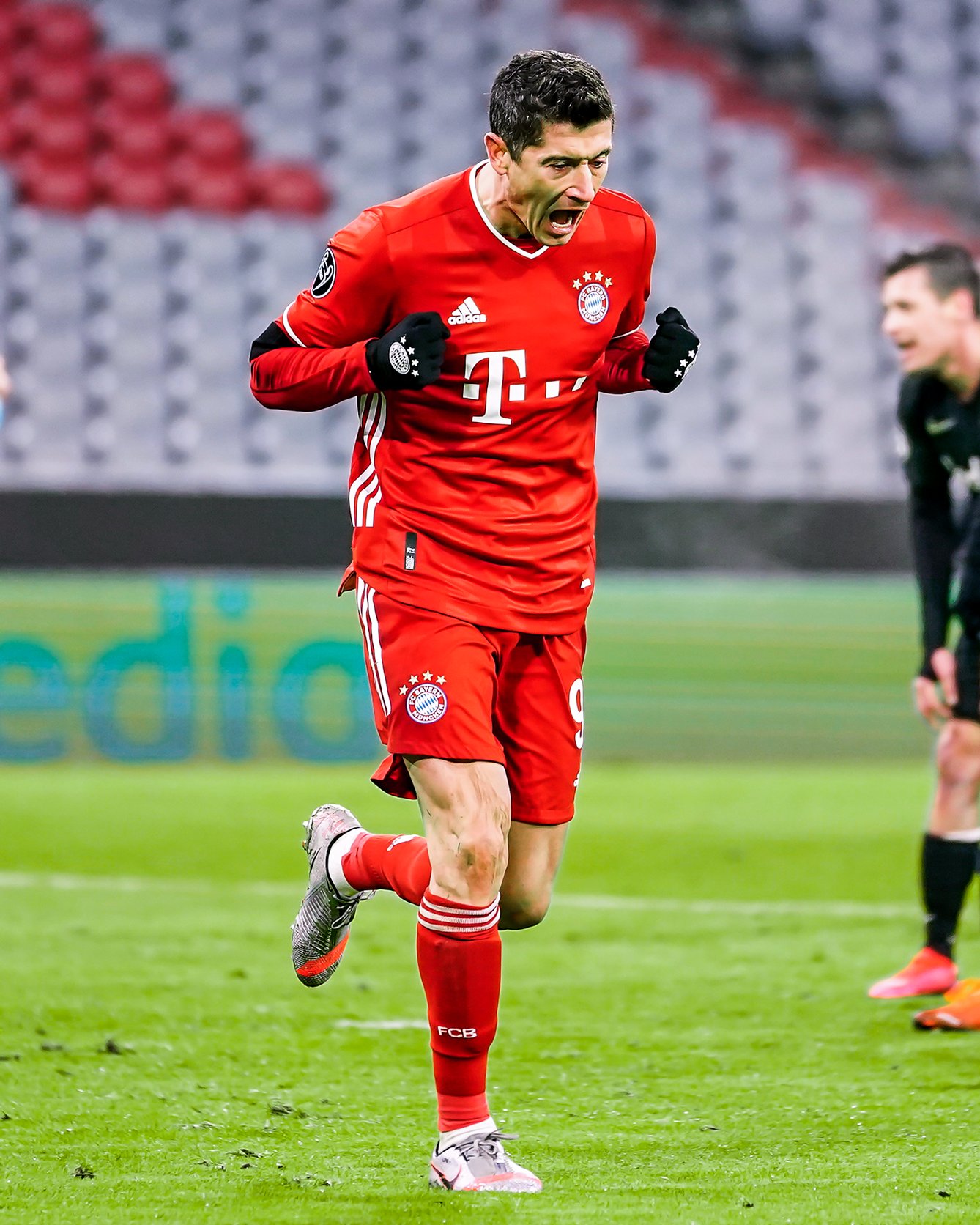 Robert Lewandowski del Bayern de Múnich