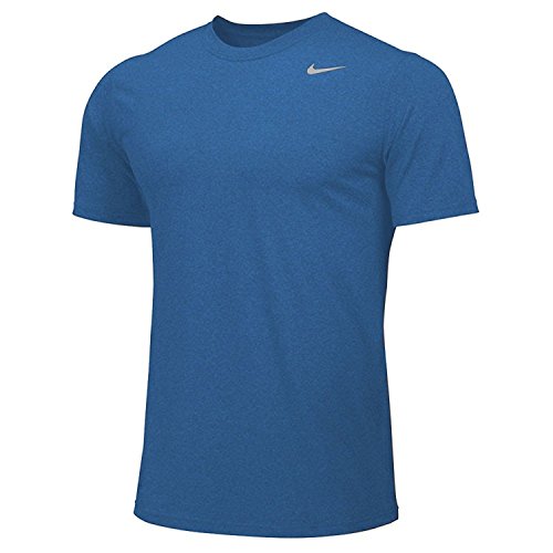 Camiseta de manga corta Nike para hombre Legend (pequeña, azul real)