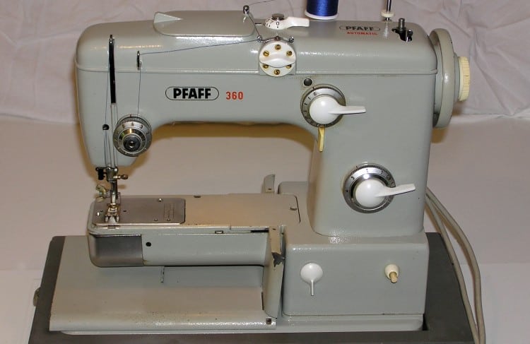 Modelos antiguos de máquinas de coser Pfaff