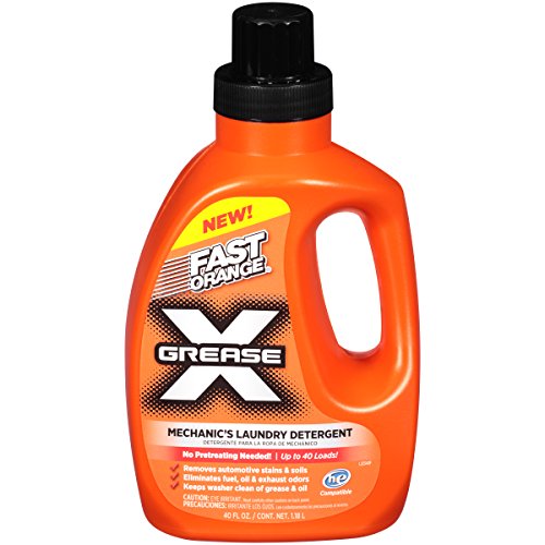 Permatex 22340 Fast Orange Grease X Detergente mecánico para ropa, 40 fl. onz.